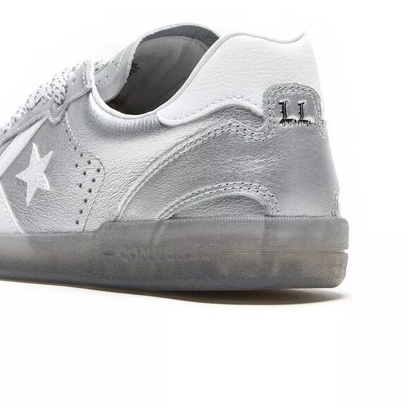 CONVERSE A10594C Louie Lopez Pro 2  Silver Sneakers Men Size 9 Women 10.5 - Picture 4 of 10